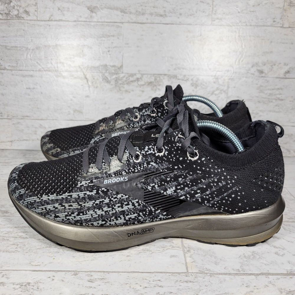 Brooks Women's Levitate 3 Running Shoes Medium Gray Black 1203001B047 Size 8.5B